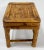 Wood Vintage Scorched Bamboo Plant Stand or Riser For Sale - Image 7 of 8