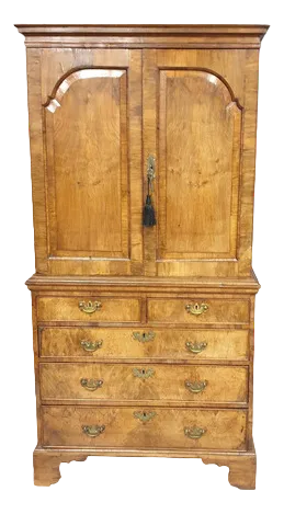 George I Walnut Secretaire