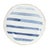 Rustic Coastal Tie-Dye Design Ceramic Plate (Set of 4) For Sale - Image 3 of 5