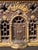 Gold Antique Cast Iron Roof Bank J&e Stevens Architectural Building Still Coin Savings Bank Gold Paint C. 1890 For Sale - Image 8 of 18