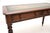 Brown Antique Victorian Leather Top Writing Table, 1850s For Sale - Image 8 of 10