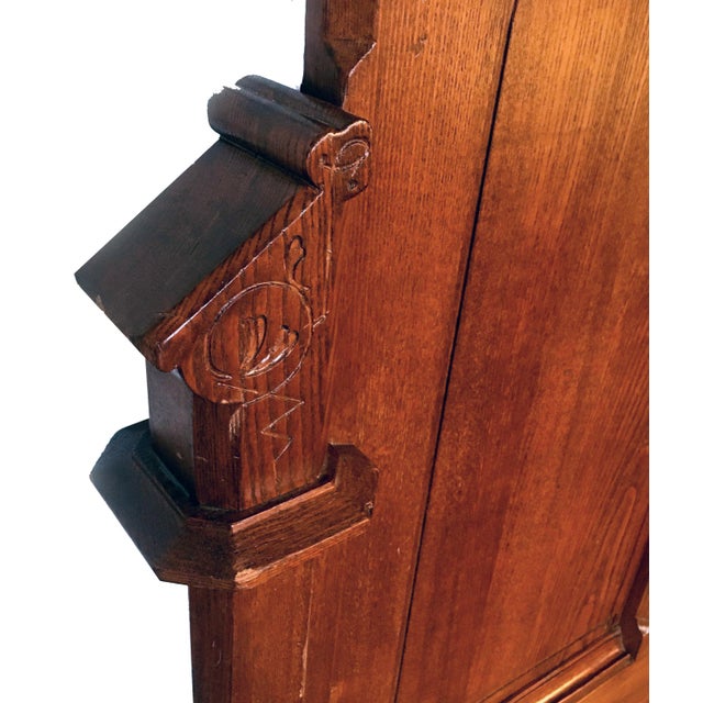 1870s Modern Gothic Bedstead Attributed to Kimbel & Cabus For Sale - Image 10 of 11