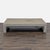 This Restoration Hardware coffee table features a clean, modern design with a sturdy, rectangular shape. Crafted in a...
