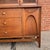 Broyhill Brasilia Broyhill Brasilia Two-Piece Walnut Mid Century Modern Hutch China Cabinet For Sale - Image 4 of 11