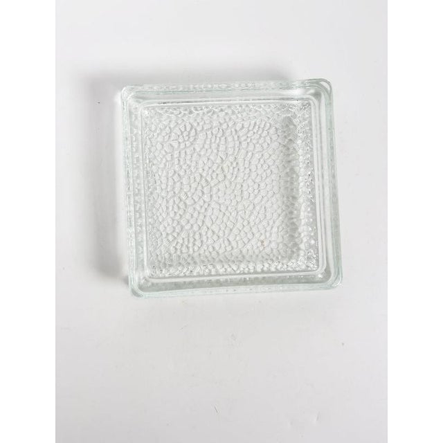 Glass Ashtray in the style of Le Corbusier, France, 1930s For Sale - Image 3 of 8