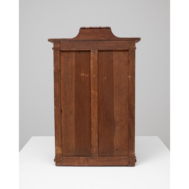 1900s French Mini French Faux Bamboo Armoire For Sale - Image 14 of 18
