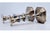 Modernist Silver Candlesticks with Octagonal Bases For Sale - Image 5 of 10