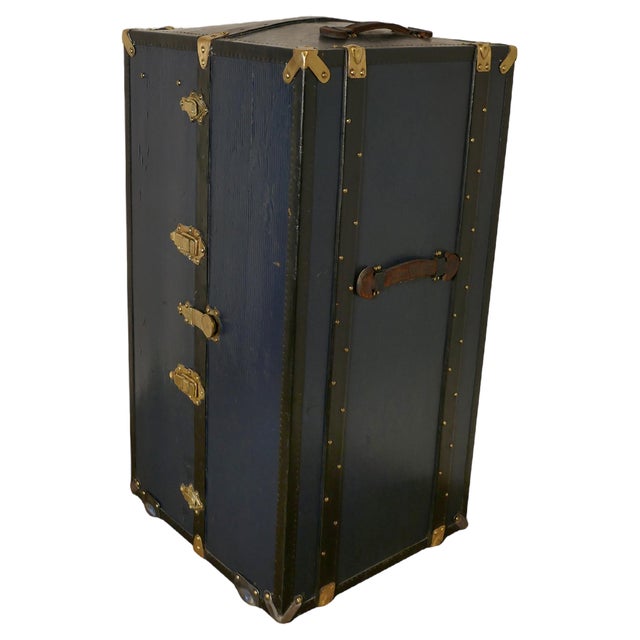 Fitted Steamer Cabin Wardrobe Portmanteau by Lg Paris, 1900s For Sale