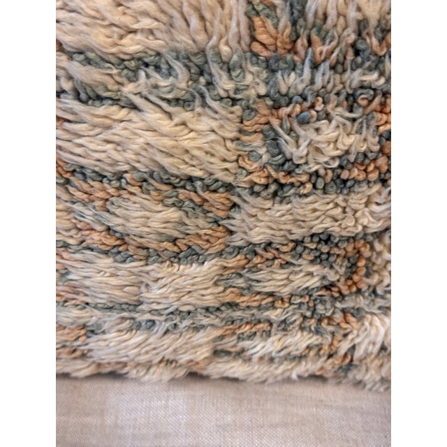 Moroccan Style Shag Accent Pillow For Sale - Image 10 of 12