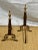 1920s Antique-Style Hand-Forged Iron and Brass Andirons With Urn Finials – Pair For Sale - Image 5 of 8