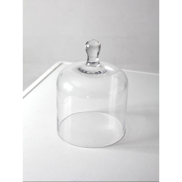 Glass Vintage Glass Cloche For Sale - Image 7 of 9