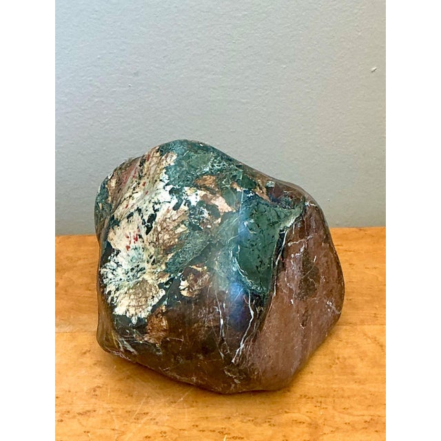 Vintage Polished Jasper Rock For Sale - Image 15 of 18