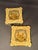 Pair of French Louis XVI Style Polychrome Side Tables With Painted Country Manor Tops, Circa 1920 For Sale - Image 4 of 12