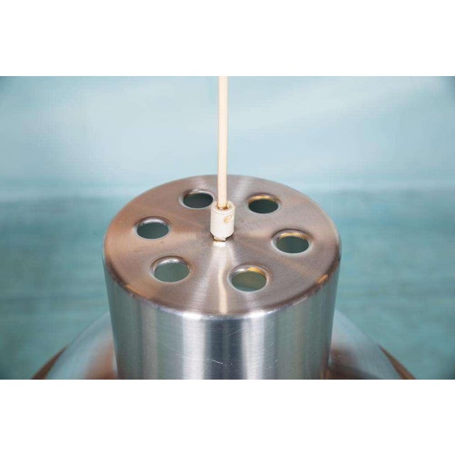 Industrial Vintage Swedish Hanging Lamp from Claesson Bringzen For Sale - Image 3 of 11