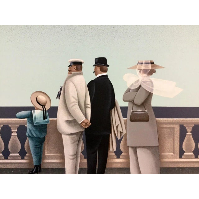 Mid 20th Century Mid-Century Modern Unframed By the Sea Jan Balet Hand Signed Lithograph 3/300 For Sale - Image 4 of 4