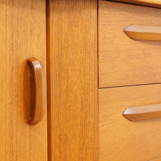 Mid Century 1960s Teak Credenza For Sale - Image 9 of 9