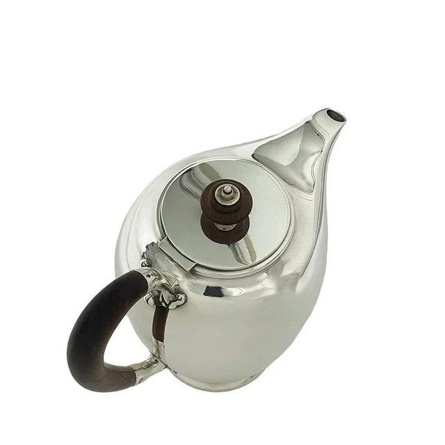 1940s Vintage Coffeepot in Sterling Silver, 1940 For Sale - Image 5 of 9