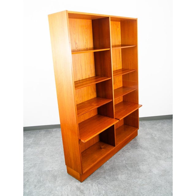 1960s Bookshelf Book Shelf Shelving Modular Poul Hundevad Teak, Attributed For Sale - Image 9 of 12