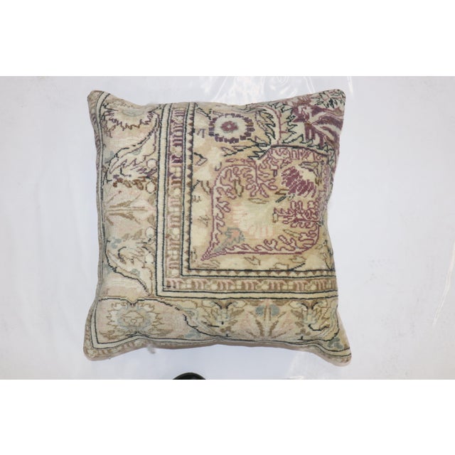 Contemporary Turkish Kayseri Rug Pillow For Sale - Image 3 of 5