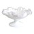 Fenton Silver Crest Milk Glass Ruffled Pedestal Compote Candy Dish 5174b For Sale