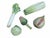 A Set of 5 Ceramic Trompe Loleil Ceramic pieces of a stalk of Celery, an Artichoke, Leeks, head of Cabbage, and a Fig I...