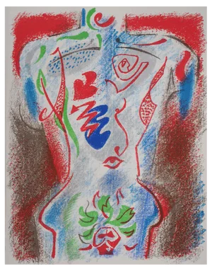 André Masson, Cupid, the God of Love, 1972, Original Lithograph
