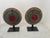 Red Architectural Fragments as Bookends For Sale - Image 8 of 11