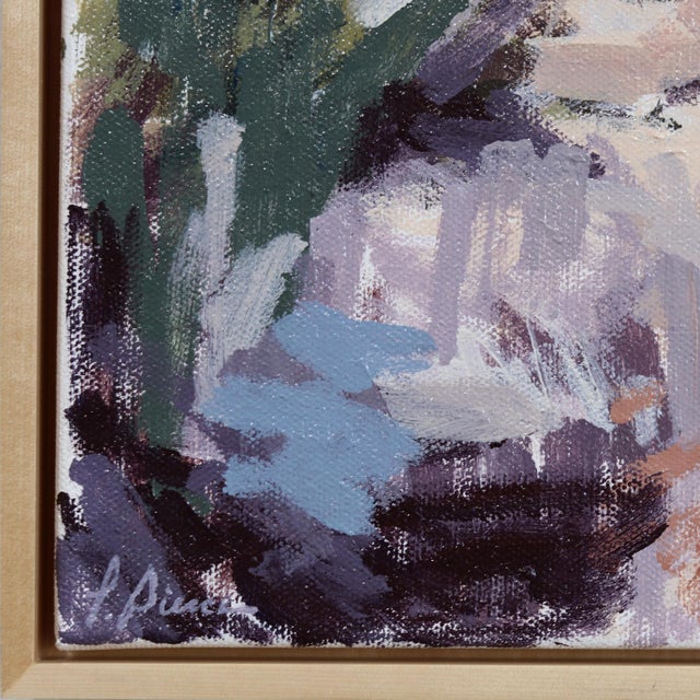 No Dogs Allowed on the Trails - Original Contemporary Desert Landscape Painting on Canvas by Taylor Pierce For Sale - Image 4 of 9