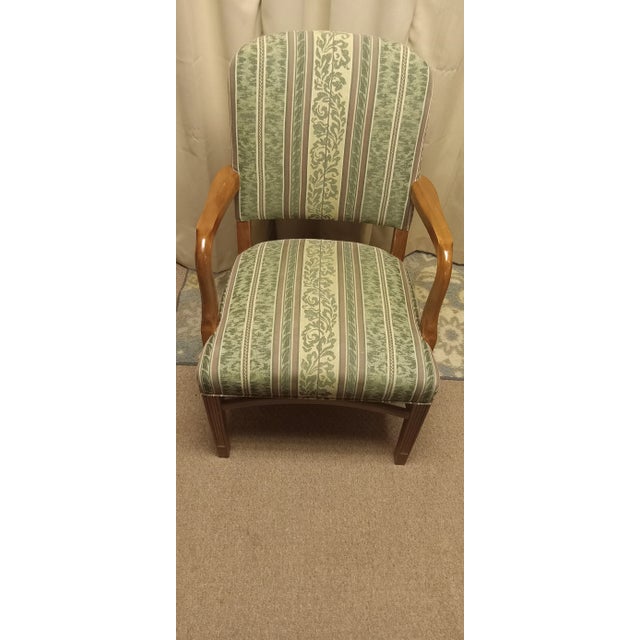 Oak Armchair, Czechoslovakia, 1940s Design For Sale - Image 9 of 10