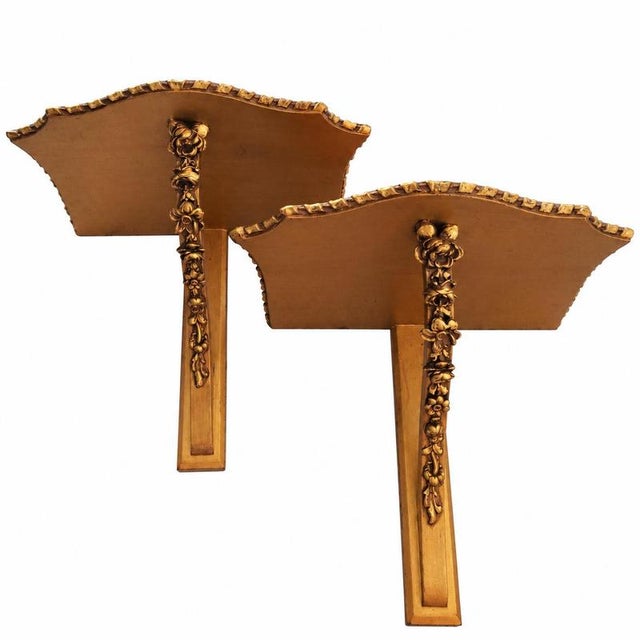 Large 19th Century Louis XVI Corbels, 1800s, Set of 2 For Sale - Image 3 of 9
