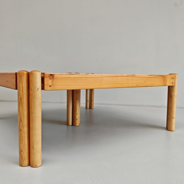 Vintage Enolinea Modular Triangular Tables in Light Wood, 1980s, Set of 4 For Sale - Image 16 of 18