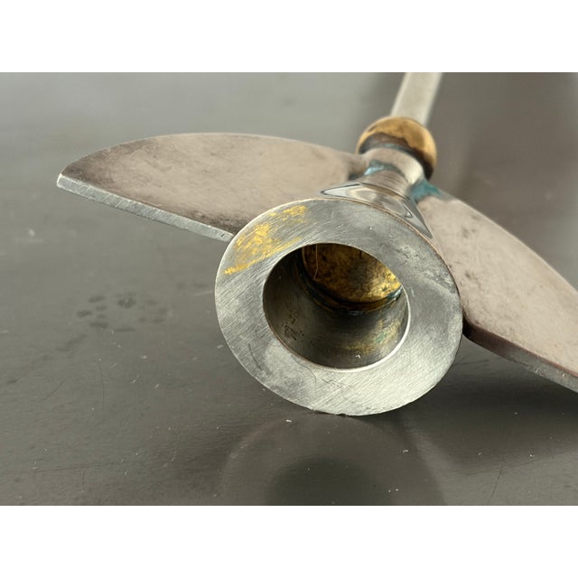 Postmodern Sculptural Candleholder, 1980s For Sale - Image 10 of 16