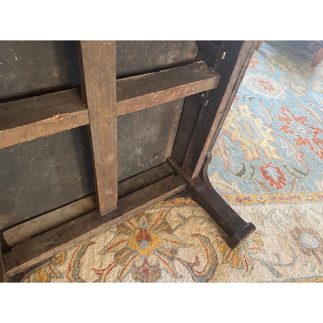 1880’s Chinese Kang Table With Original Lacquer Finish Sourced by Brown and Kobayashi For Sale - Image 10 of 11
