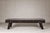 Rustic and Robust Coffee Table with Honeycomb Patterns and Dark Custom Finish For Sale In New York - Image 6 of 12