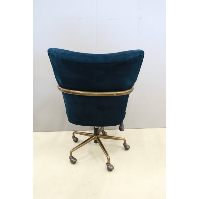 Sarreid Ltd. Sarreid Ltd. Brooks Swivel Desk Chair For Sale - Image 4 of 9