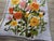 1970s 1970s Colorful Floral Finished Needlepoint Canvas For Sale - Image 5 of 5