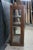 Antique Art Deco Mahogany Curio Cabinet Bookcase Console 42" For Sale - Image 12 of 18