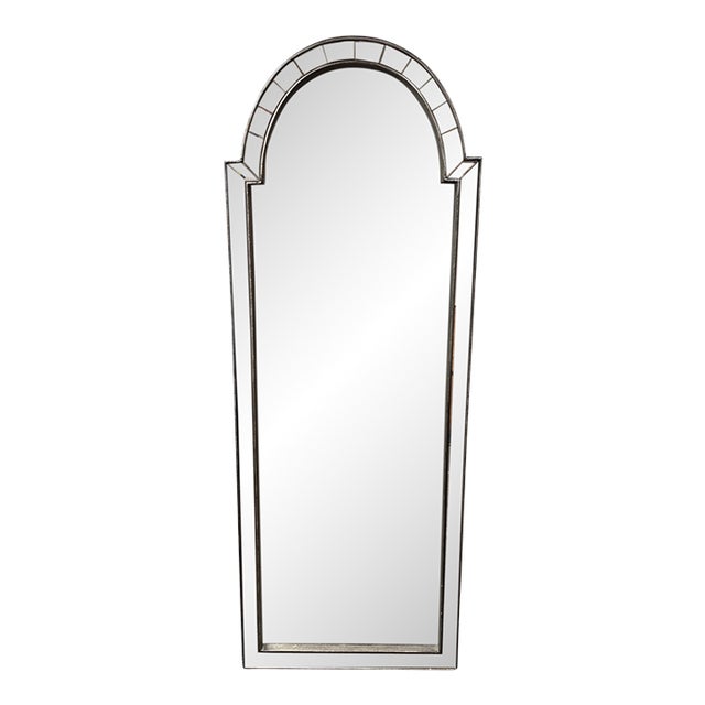 Uttermost Bacavi Arch Antiqued Beveled Wall/Floor Mirror For Sale