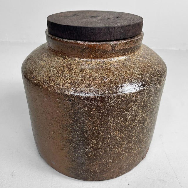 Antique Japanese Tea Storage Jar, 1890s For Sale - Image 6 of 16