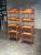 1990s 1990s British Colonial Faux Bamboo and Rattan Freestanding Shelves or Etageres- A Pair For Sale - Image 5 of 12