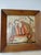 The Tired Gardener Framed Tile by Gio Ponti for Richard-Ginori San Cristoforo, Italy, 1920s For Sale - Image 10 of 10
