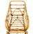 Restored Mid-Century 3-Stand 1949er Reed Rattan Chaise Lounge W/ Ottoman For Sale - Image 14 of 16
