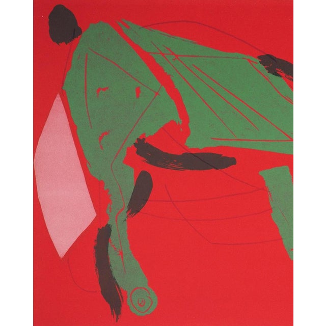 Marino MARINI (1901-1980) Horse Original color lithograph On wove paper, 31 x 24 cm (approx. 12 x 9 inches) Printed at the...