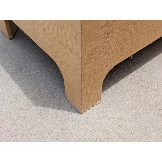 Mid Century Raffia Sideboard/Buffet by Harrison Van Horn, C1970s, Attrbiuted For Sale - Image 12 of 18