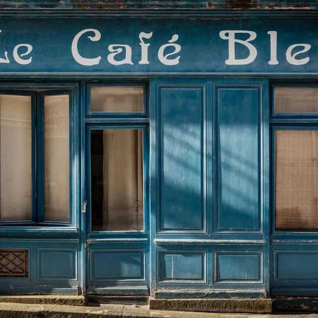 Not Yet Made - Made To Order Guy Sargent, The Blue Café 2, Archival Pigment Print For Sale - Image 5 of 6