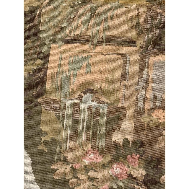 Vintage Aubusson French Jaquar Tapestry, 1960s For Sale - Image 16 of 18