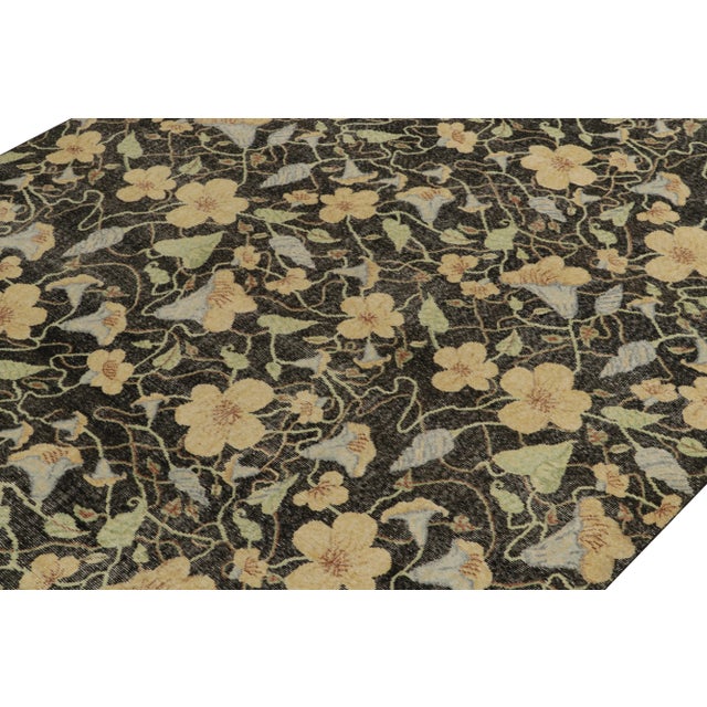 Rug & Kilim Rug & Kilim’s Meandering Vines Rug, 5x7 For Sale - Image 4 of 7