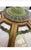 Antique Art Nouveau 8-Panel Slag Glass Lamp Shade . Antique 8-Panel Slag Glass Lamp Shade - Art Nouveau / Arts & Crafts Style. For Sale In Miami - Image 6 of 12
