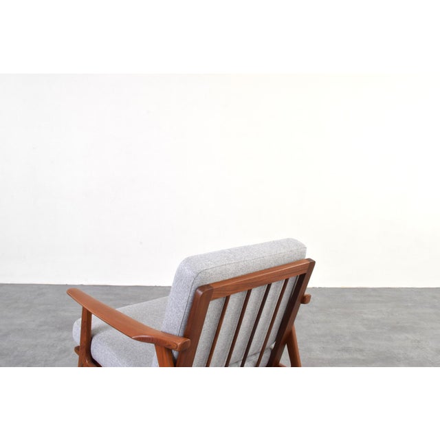 Brown Mid-Century Modern Danish Teak Lounge Chair, 1960s For Sale - Image 8 of 12
