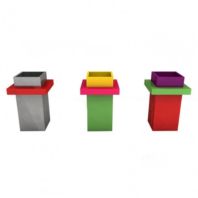 Not Yet Made - Made To Order Festa Mobile Jean Pot in Powder-Coated Aluminum by Altreforme For Sale - Image 5 of 8